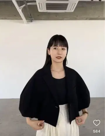 CLANE MESH LANTERN JACKET 택 포함