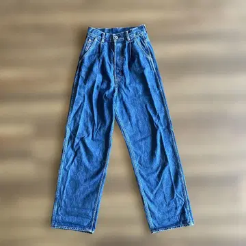 HOLIDAY 턱 데님 팬츠 홀리데이 DENIM PANTS 0 사이즈