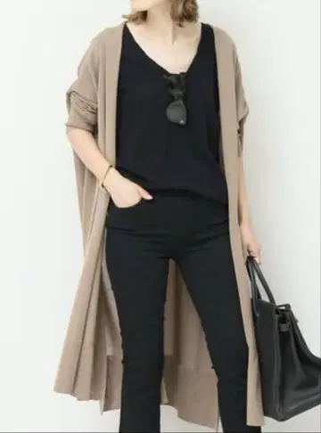 DeuxiemeClasse Shake code V넥 롱 가디건