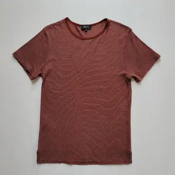 A.P.C. 아페쎄 마이크로 보더 컷 티셔츠 프랑스제