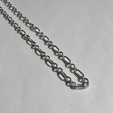 Silver 925 Trombone L&S Chain Necklace