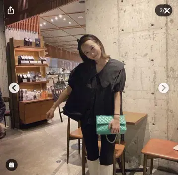 미사용 새상품 버터플라이 블라우스