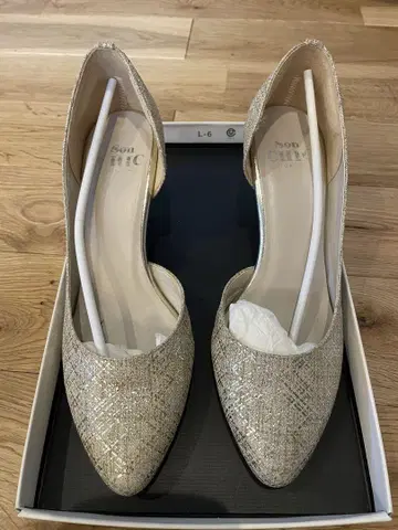 Son CHIC 글리터 펌프스 23.0 LBG