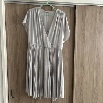 ALLSAINTS 반팔 플리츠 원피스 L 사이즈
