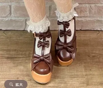Axes femme 트리플 리본 신발 L