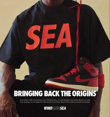 WIND AND SEA S/S Tee L 사이즈 블랙