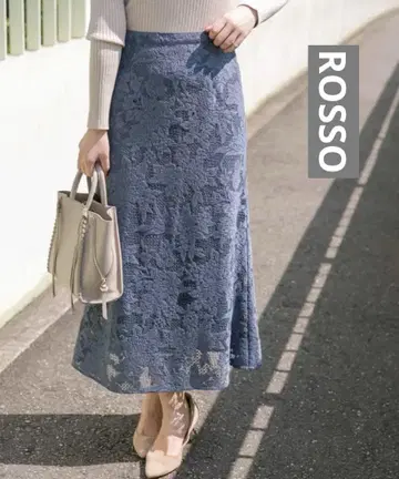 어반 리서치 로쏘 자카드 레이스 스커트