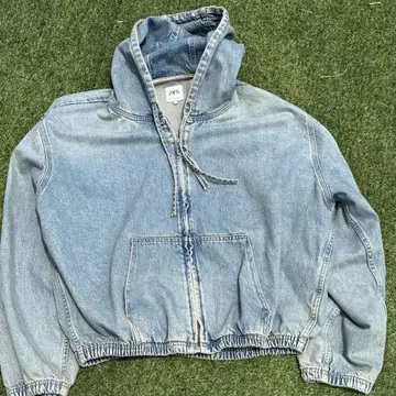 자라/데님 후드티/denim/Parker