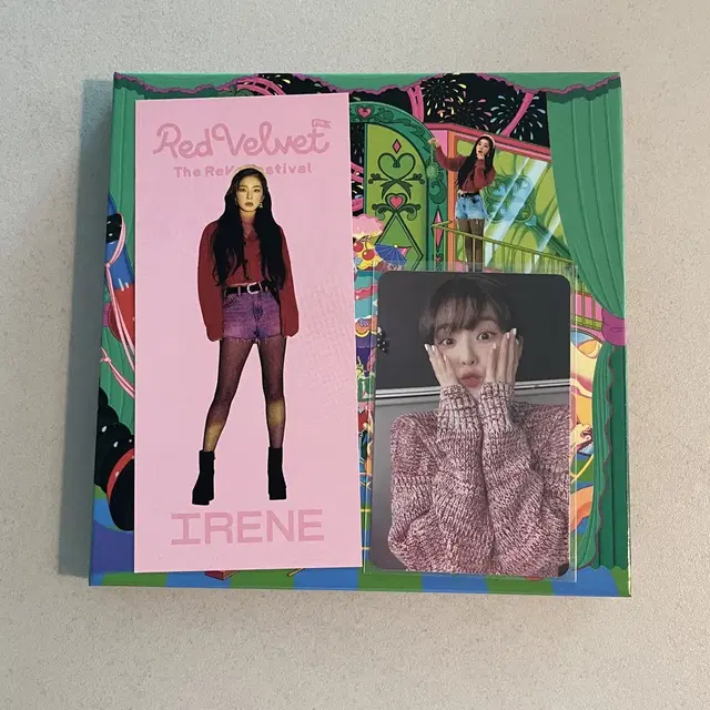 레드벨벳 아이린 싸이코 스크랩북 앨범 포카 일괄 양도