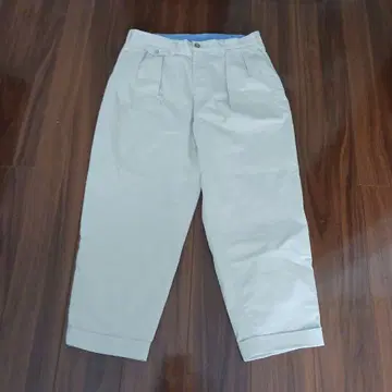 BEAMS 베이지 치노 팬츠 L 사이즈