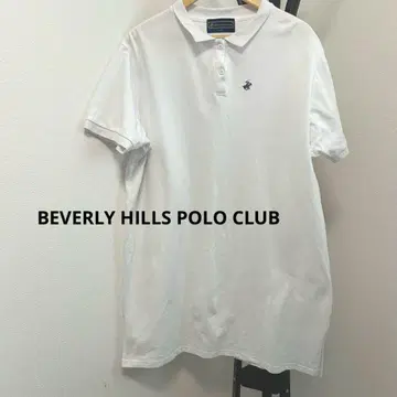 BEVERLY HILLS POLO CLUB 폴로 셔츠 화이트 원피스