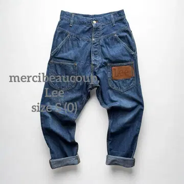 1245 mercibeaucoup, Lee 콜라보 뒤 앞 데님 S