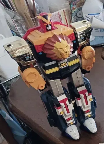사자형 로봇 약 30cm 가동 피규어