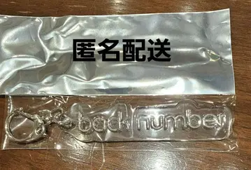 back number 랜덤 PVC 리플렉터 키링