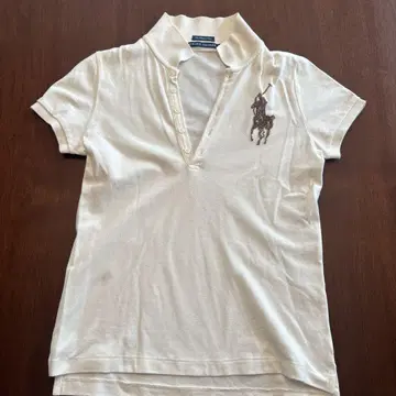 Ralph Lauren The Skinny 폴로 화이트