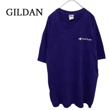 GILDAN Visual Studio 기업 로고 프린트 티셔츠 C4899