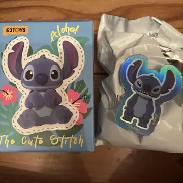 BLINDBOX 52TOYS 귀여운 스티치 Action Pause