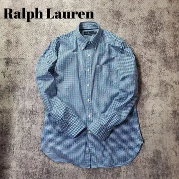 Ralph Lauren 깅엄 체크 긴팔 셔츠 M