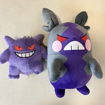포켓몬 모르페코 & 겐가 봉제인형