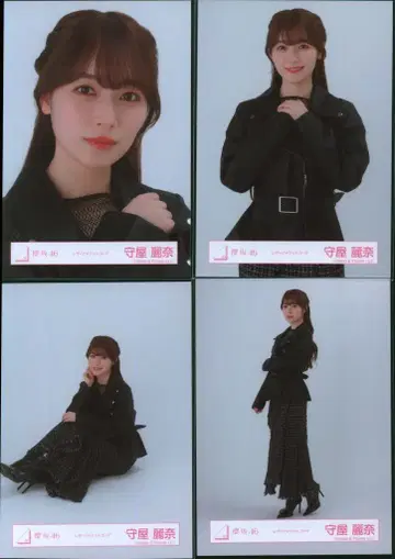 사쿠라자카46 Addiction 모리야 레이나 가죽 자켓 코디 컴프