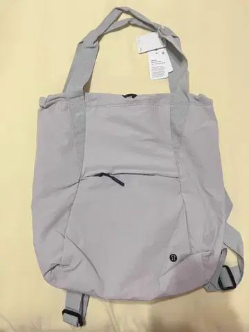 Lululemon 라이트 그레이 토트백/백팩 2way