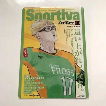 하이큐 sportiva 스포르티바 혜택 비주얼 보드 츠키시마 케이