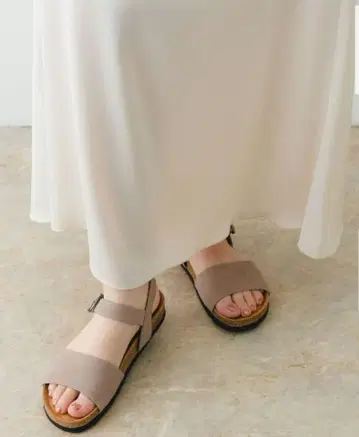 로데스코 RODE SKO 심플 앵클 샌들 모카 38