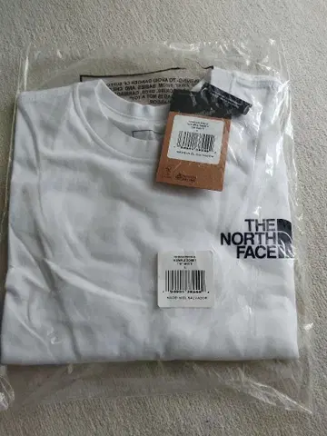 THE NORTH FACE 화이트 티셔츠(S)