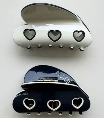 POTETE 3heart clip 세트 하트 클립 포테테 헤어 클립