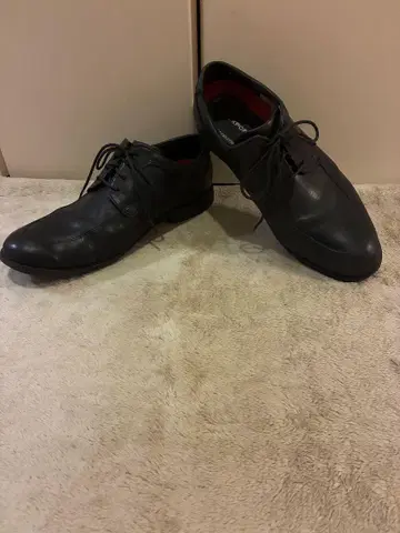 ROCKPORT waterproof U팁 블랙 25.5 가죽