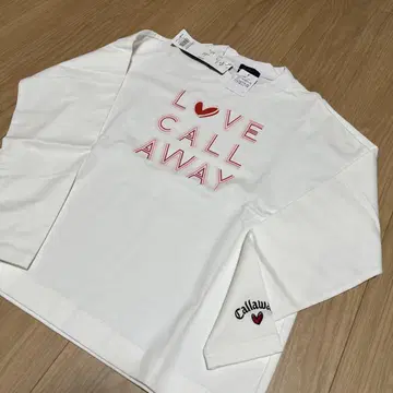 러브 캘러웨이 긴팔 셔츠 S 화이트
