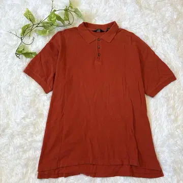 [ Eddie Bauer ] 남성용 반팔 피케 셔츠 (L) 골프웨어 면