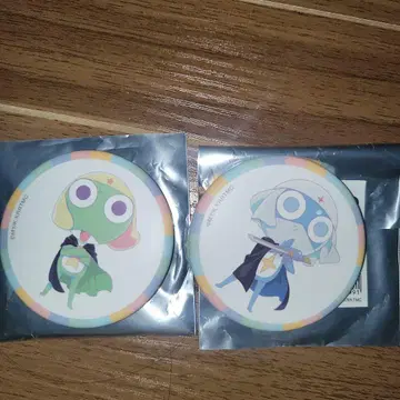 개구리 중사 케로로 도쿄 타워 매트 랜덤 캔뱃지 케로로 도로로 2개 세트
