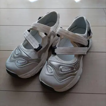 통굽 벨크로 스니커즈 샌들 25cm
