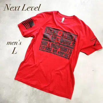Next Level/그래픽 티셔츠 US 구제 빈티지 L 남성용
