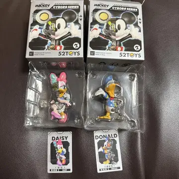 52TOYS 미키와 프렌즈 사이보그 시리즈 2개 세트
