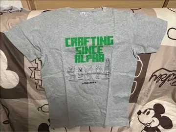 Minecraft CRAFTING SINCE ALPHA 티셔츠 160