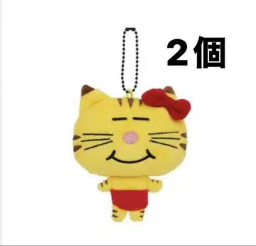 고양이 캐릭터 봉제 인형 2개 세트