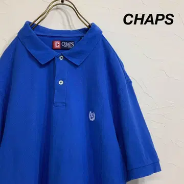 새상품급 CHAPS Ralph Lauren 챕스 사슴 무늬 피케 셔츠