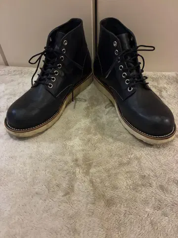 HAWKINS HL40011 플레인 토 블랙 26 RED WING 가죽