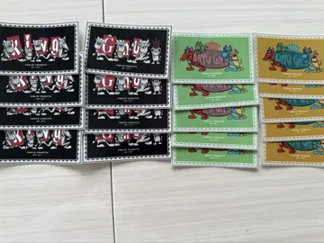 kingGnu 스티커 총 4종 5 총 20매