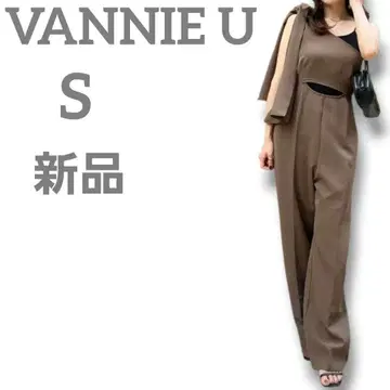 새상품 VANNIE U 여성용 원숄더 올인원 롬퍼스 S