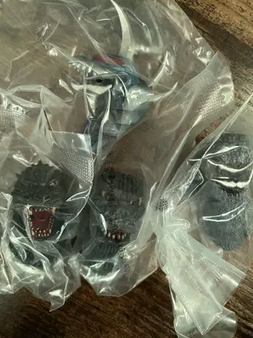 제일복권 고질라 대괴수열전 G G상 몬스터 헤드 마그넷 4종