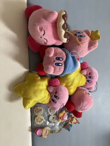 커비 봉제 인형 세트