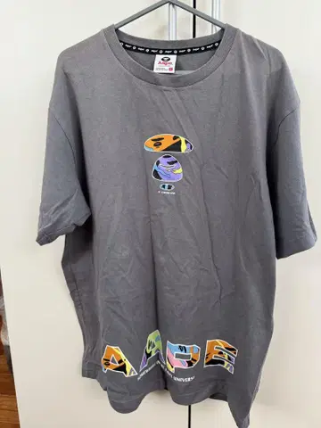 Aape 그레이 티셔츠 XL 사이즈