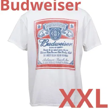 Budweiser King of Beers 빈티지 라벨 티셔츠