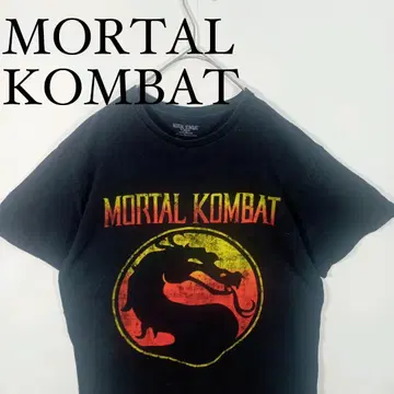 MORTAL KOMBAT 모탈 컴뱃 블랙 티셔츠 게임 티