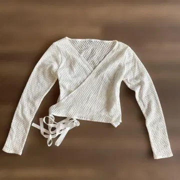 EDIT.FOR LULU 레이스 카슈쿨 블라우스 화이트 가디건 화이트