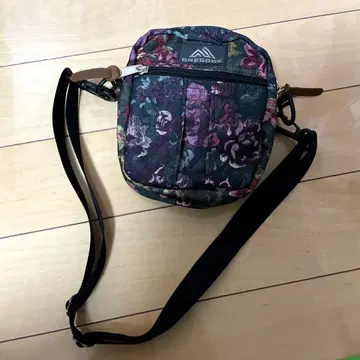 그레고리 퀵포켓M 숄더백 퀵포켓 꽃무늬