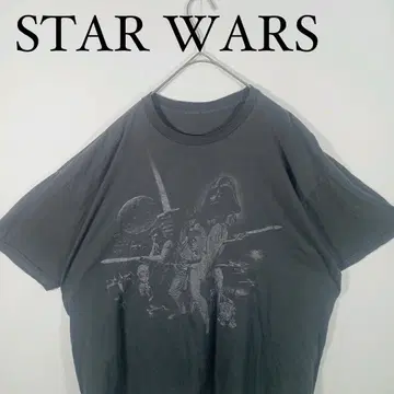 STAR WARS 스타 워즈 티셔츠 다크 그레이 XL